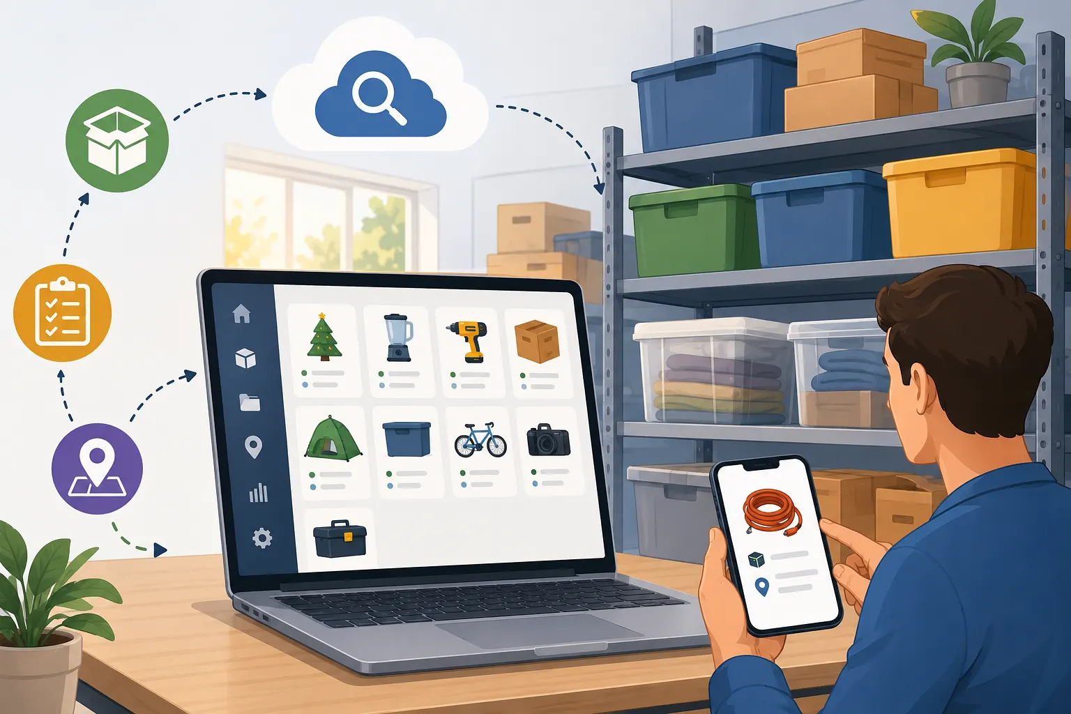 How an Inventory Organizer Helps You Find Stored Items Faster