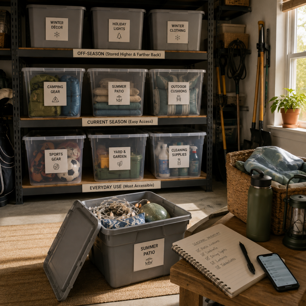 storage solutions for seasonal items
