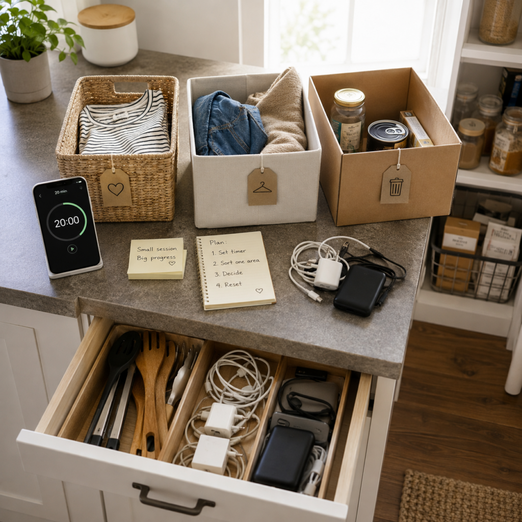 low stakes categories for organizing
