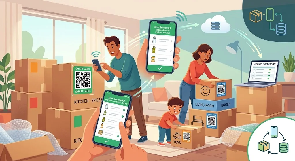 How to Organize Moving Boxes With Smart Labels