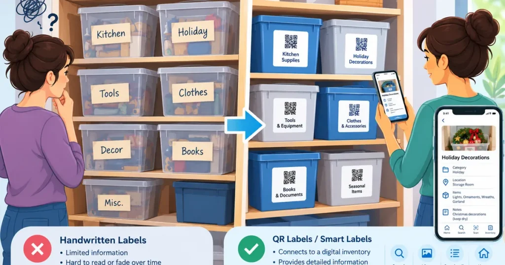 Why Handwritten Labels Can Make Storage Harder to Manage