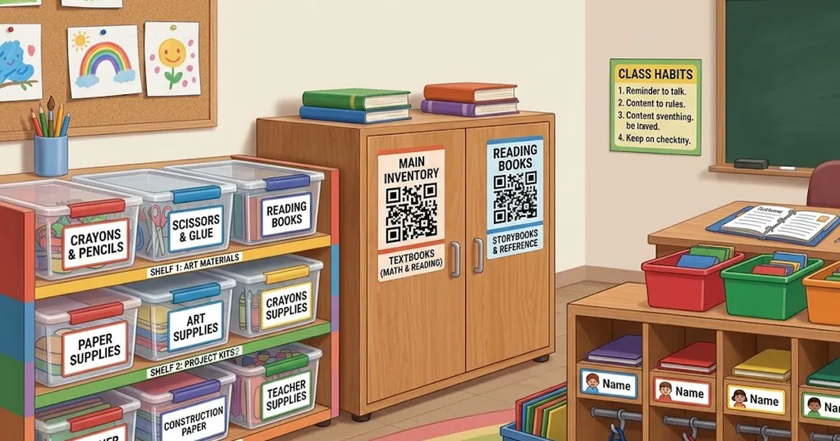 Organize Your Classroom Better With Smart Classroom Labels