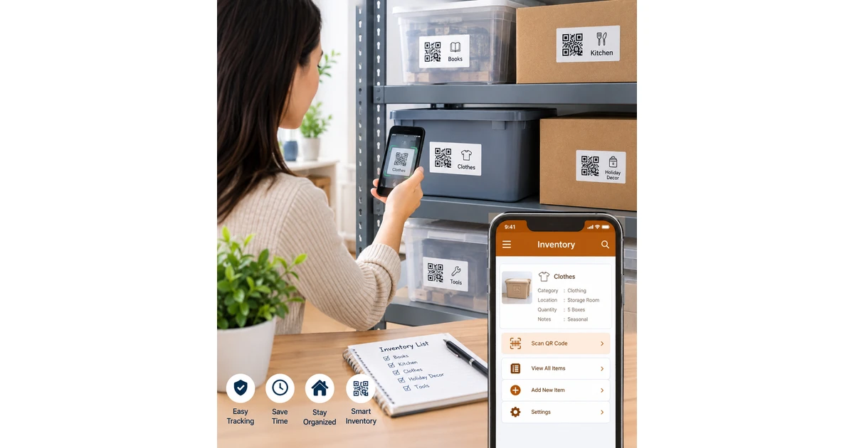 QR Code for Inventory: A Smarter Way to Track and Organize Items
