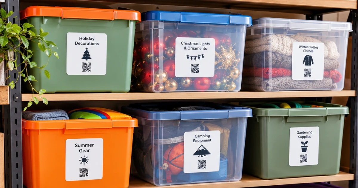 Easy Storage Solutions for Seasonal Storage Items
